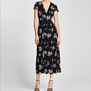 Zara Floral Maxi Dress